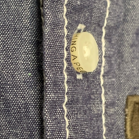 Aape by A Bathing Ape “Bape”. L/s button down. Small - Picture 5 of 8